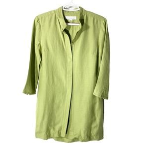 Collection Fifty Nine Hobo Style Top Button down tunic Size 2 (Linen Blend)